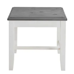 Modern Country Frisiertisch Set zweifarbig - Mirandesca (dreiteilig)