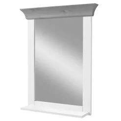 Modern Country Frisiertisch Set zweifarbig - Mirandesca (dreiteilig)