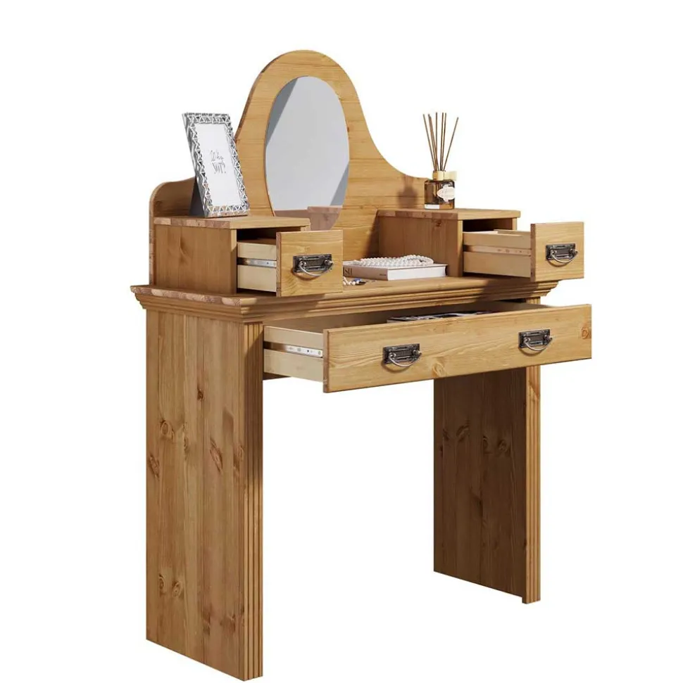 Modern Country Frisiertisch mit Spiegel - Vocoja