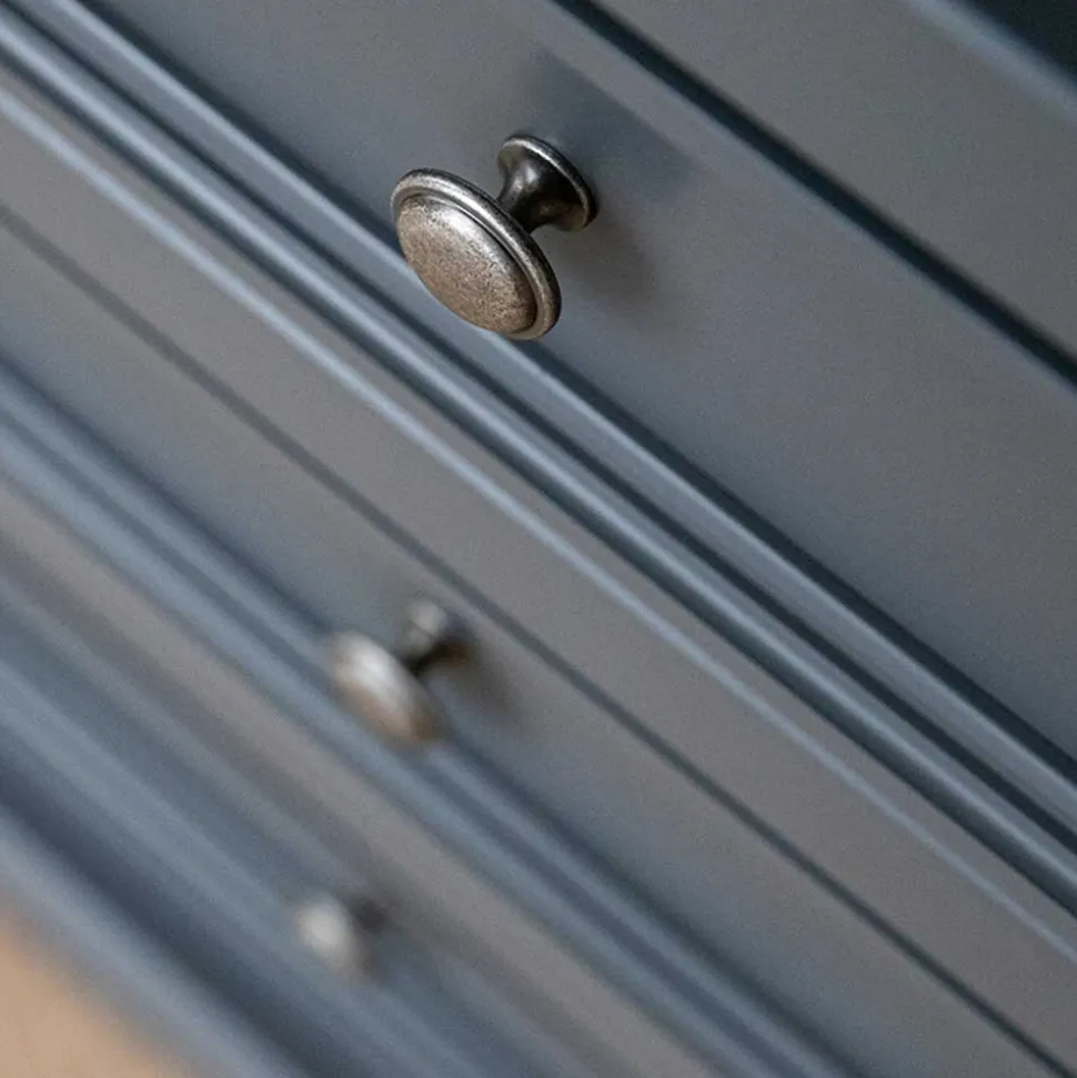 Modern Country Highboard in Grau & Kiefer - Eromsia