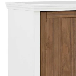 Modern Country Highboard in Weiß - Yakos