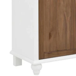 Modern Country Highboard in Weiß - Yakos