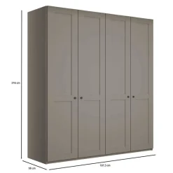 Modern Country Schlafzimmer Möbel - Ridonna (vierteilig)