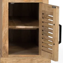 Modern Country Schreibtisch mit Lamellentüren - Muray