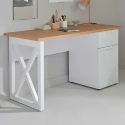Modern Country Schreibtisch mit Stauraum - Ristina