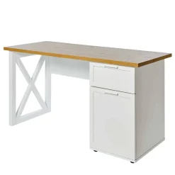 Modern Country Schreibtisch mit Stauraum - Ristina