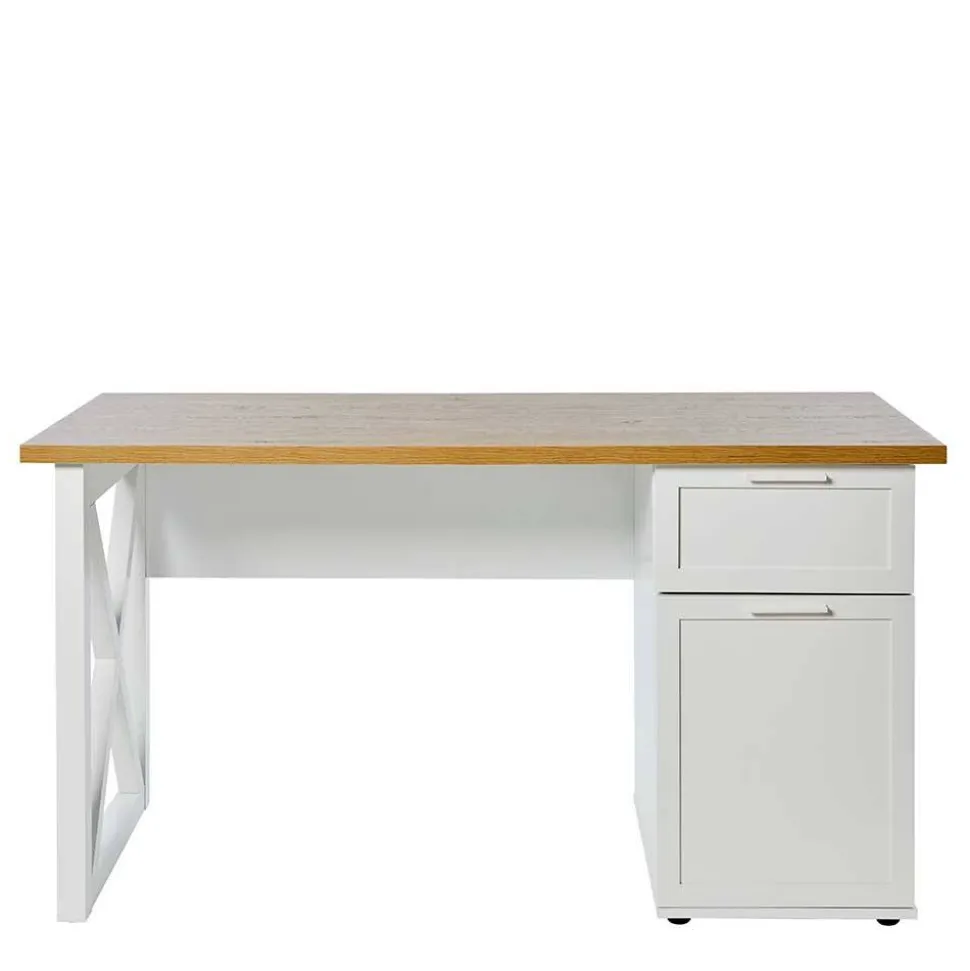 Modern Country Schreibtisch mit Stauraum - Ristina