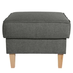 Modern Country Sessel in Anthrazit mit Buche Natur - Mediteranos