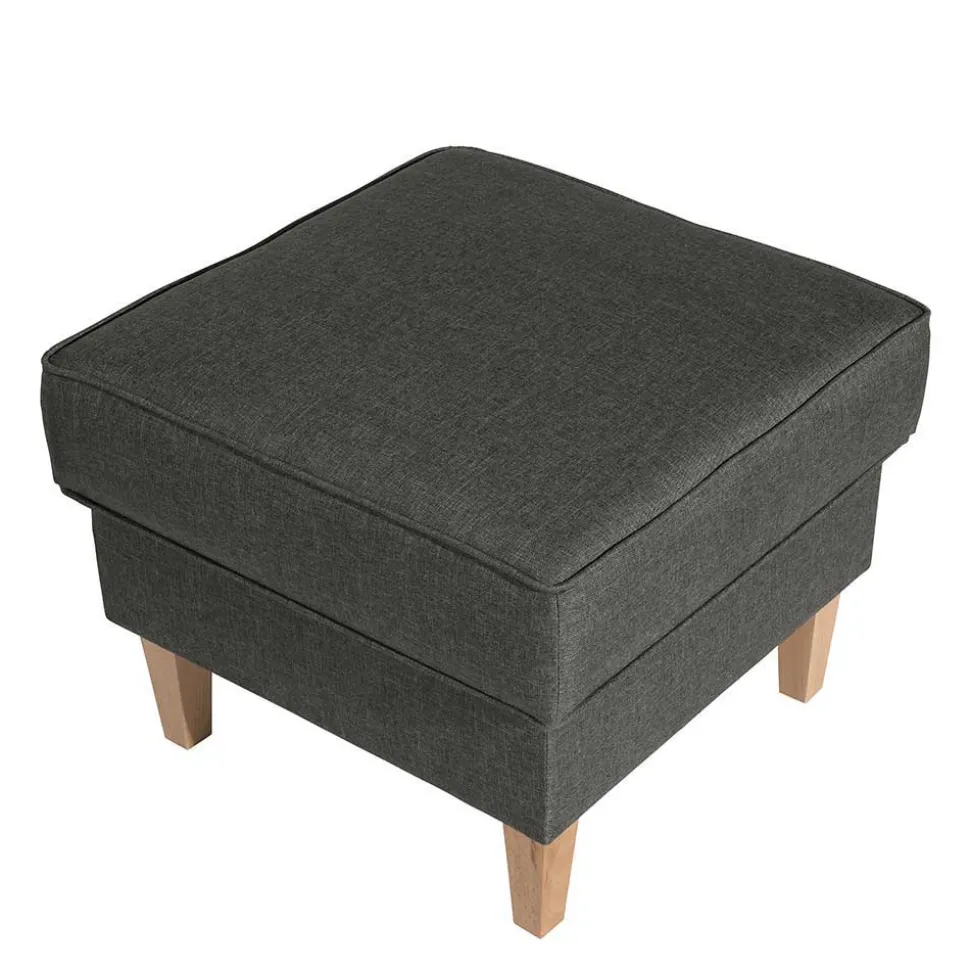 Modern Country Sessel in Anthrazit mit Buche Natur - Mediteranos