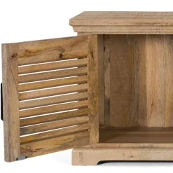 Modern Country TV Board mit Lamellentüren - Muray