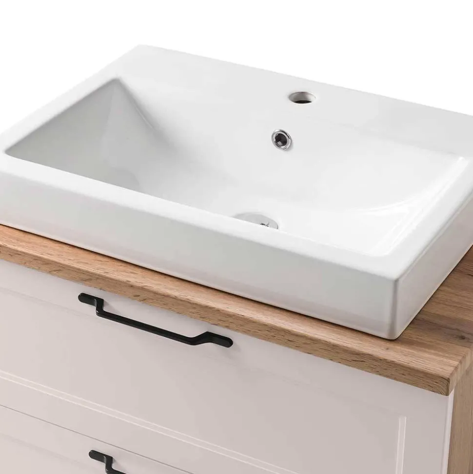 Modern Country Waschplatz Set - Trioto (dreiteilig)