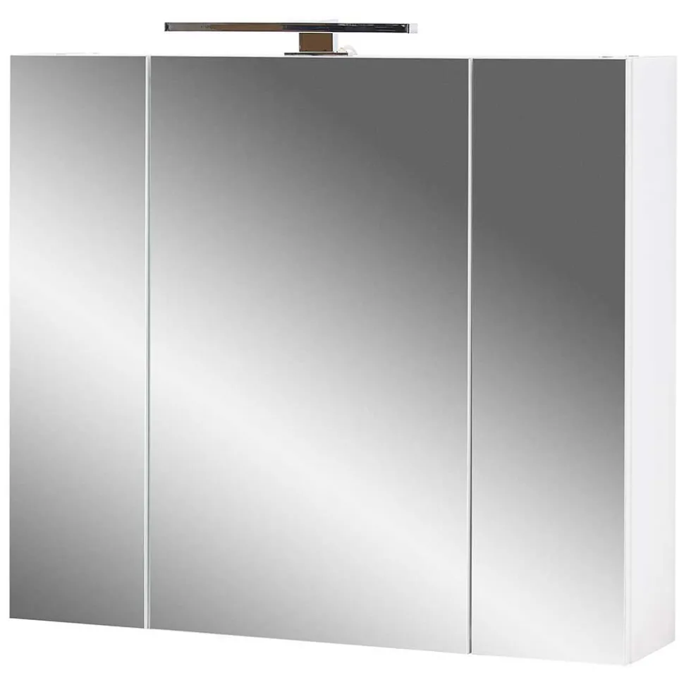 Moderne Badmöbel zweifarbig - Aspariavo (dreiteilig)