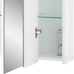 Moderne Badmöbel zweifarbig - Aspariavo (dreiteilig)