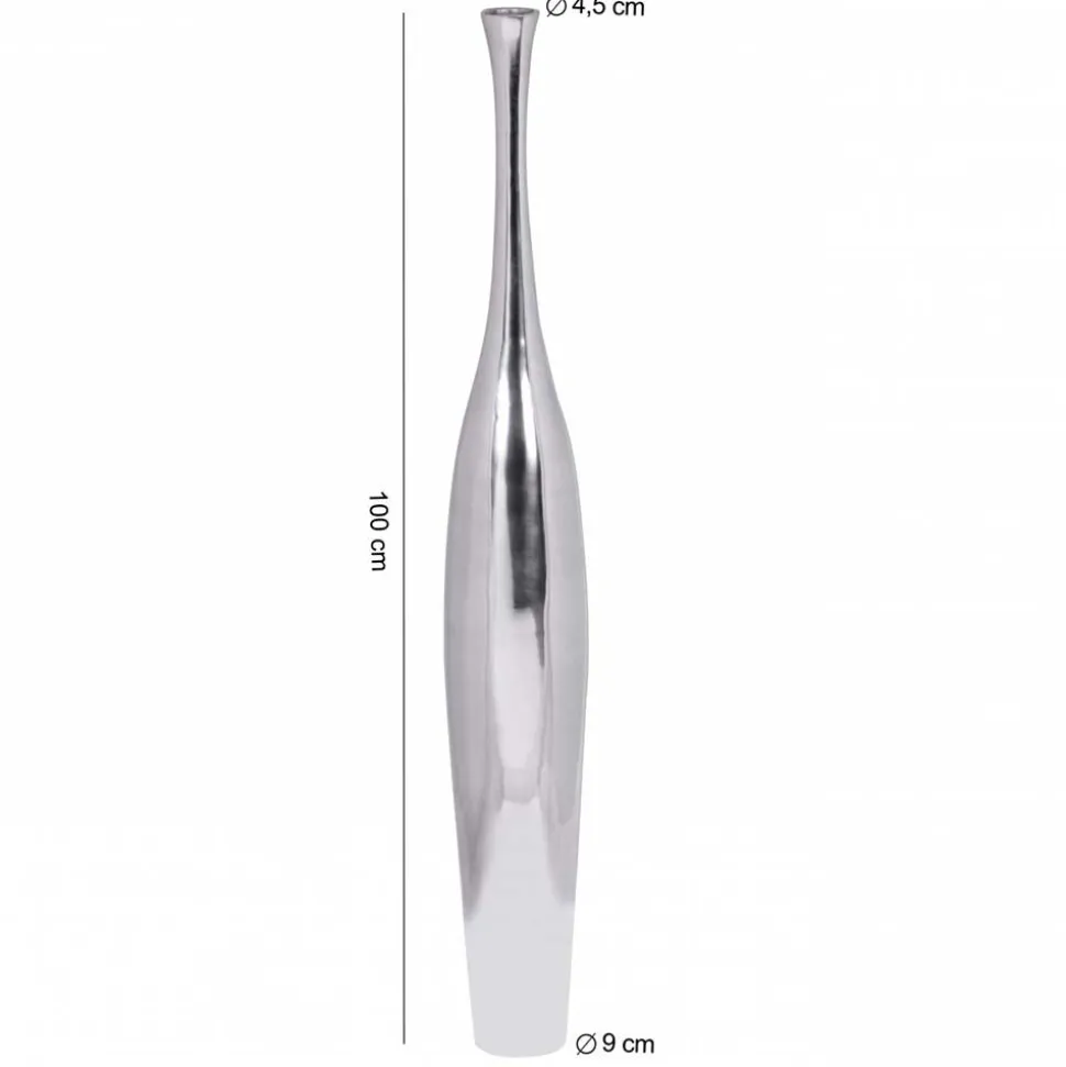 Moderne Bodenvase aus Aluminium - Travor