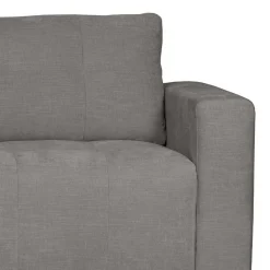 Moderne Couchecke in Grau Stoffbezug - Janilea