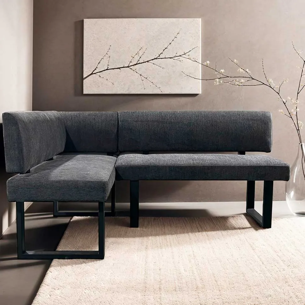 Moderne Eckbank mit drei Sitzplätzen - Olegana