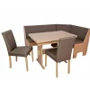 Moderne Eckbank-Essgruppe Set - Special (vierteilig)