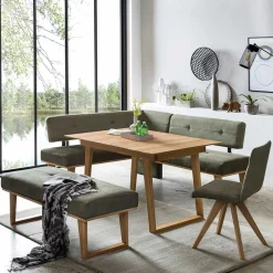 Moderne Eckbankgruppe mit Bank - Ilasas (vierteilig)