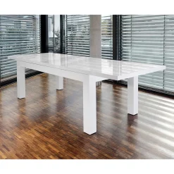 Moderne Essgruppe mit 4 Drehstühlen - Baiamare (fünfteilig)