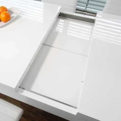 Moderne Essgruppe mit 4 Drehstühlen - Baiamare (fünfteilig)