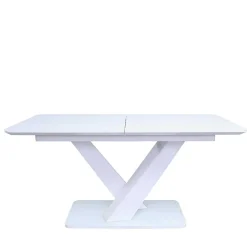 Moderne Esszimmer Gruppe in Weiß - Colosses (fünfteilig)