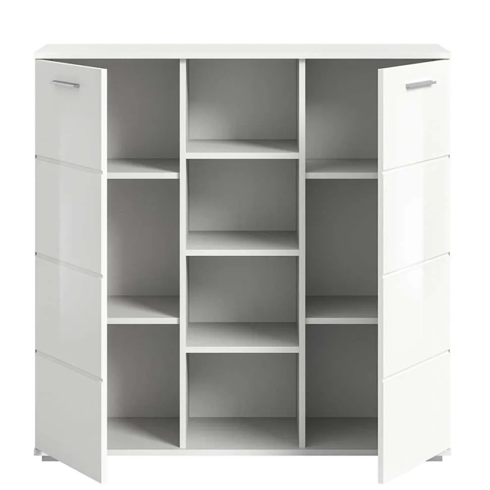 Moderne Garderobenkommode in Weiß - Rugova