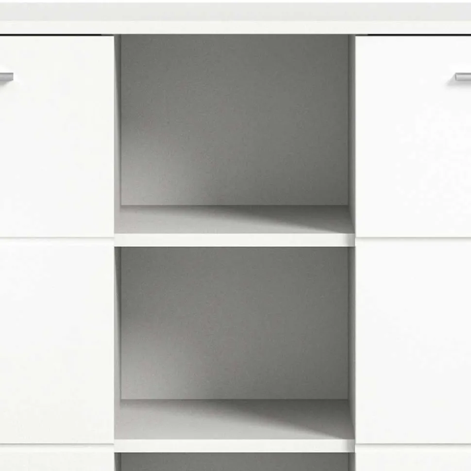 Moderne Garderobenkommode in Weiß - Rugova