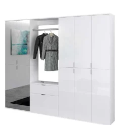 Moderne Garderobenmöbel Schrankwand - Ejulia (vierteilig)
