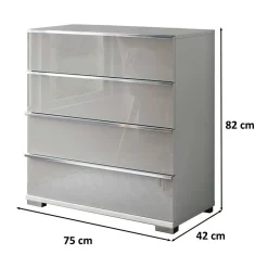 Moderne Kommode 75 cm breit - Pascan