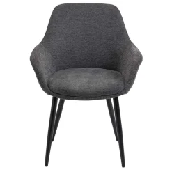 Moderne Polsterstühle mit Armlehnen - Salottivo (2er Set)