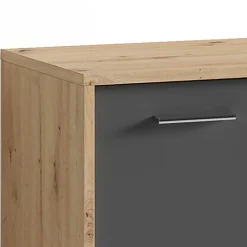 Moderne Schuhkommode zweifarbig - Ungaran