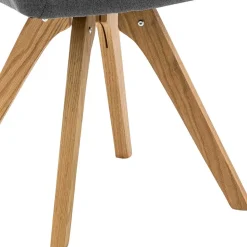 Moderne Tischgruppe mit Armlehnstühlen - Glamoure (fünfteilig)