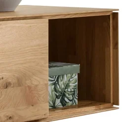 Moderne TV Anbauwand aus Holz - Sinta (dreiteilig)