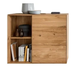 Moderne TV Anbauwand aus Holz - Sinta (dreiteilig)