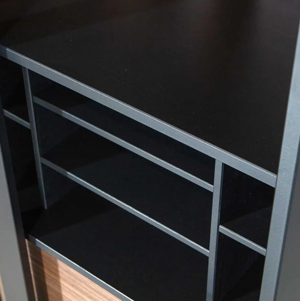 Moderne Vitrine mit Glas Schiebetüren - Susanne