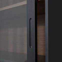 Moderne Vitrine mit Glas Schiebetüren - Susanne