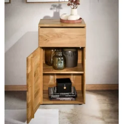 Moderne Wildeiche Kommode 52x89x40 cm - Feanor