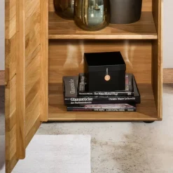 Moderne Wildeiche Kommode 52x89x40 cm - Feanor