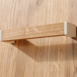 Moderne Wohnwand aus Holz - Dulciana (vierteilig)