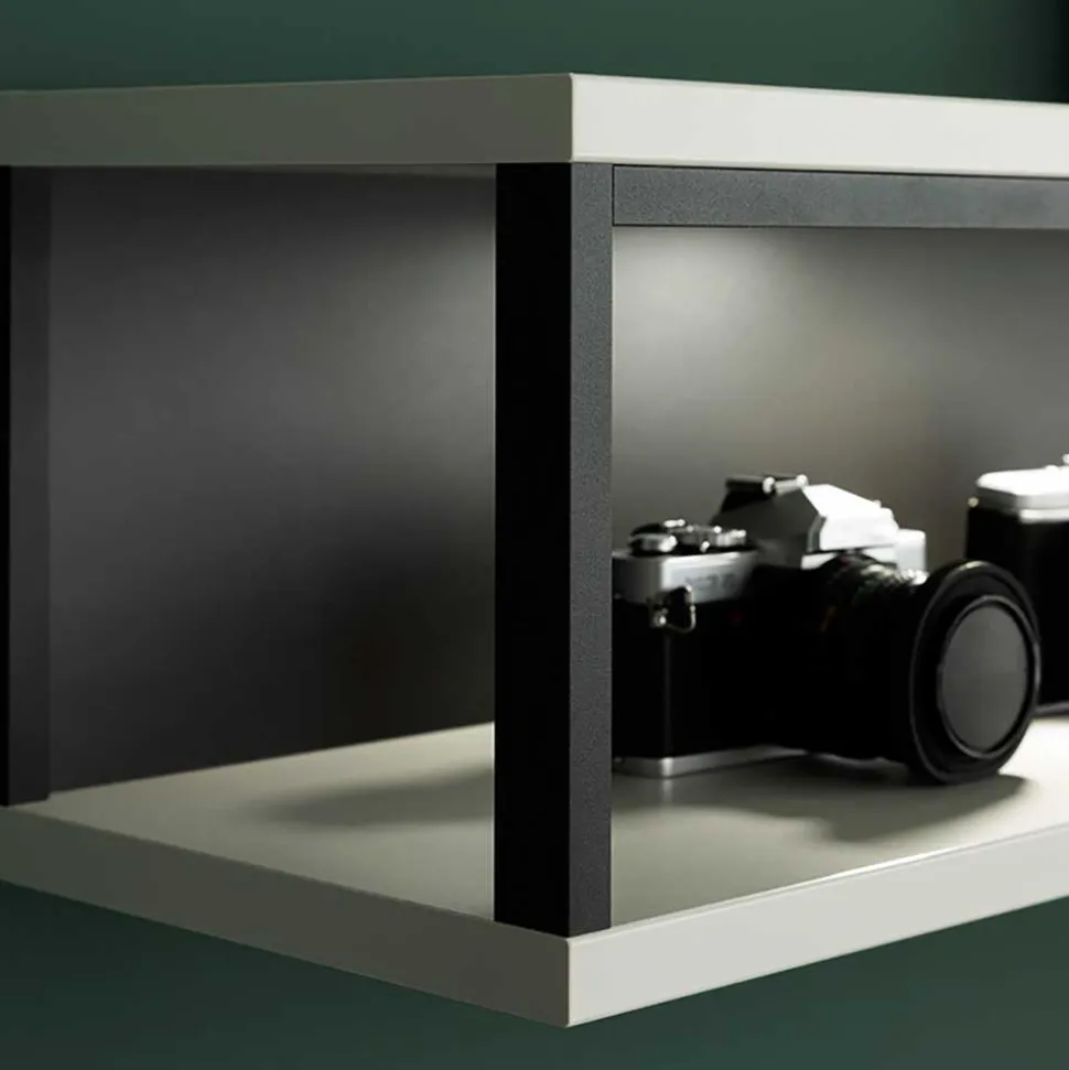 Moderne Wohnwand-Möbel im Set - Loazin (vierteilig)