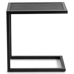 Moderner Anstelltisch in Schwarz - Lakohoma