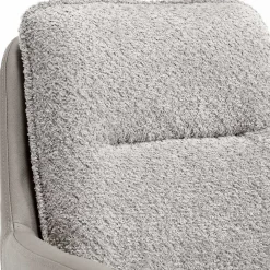 Moderner Armlehnenstuhl in Grau - Lyra (2er Set)