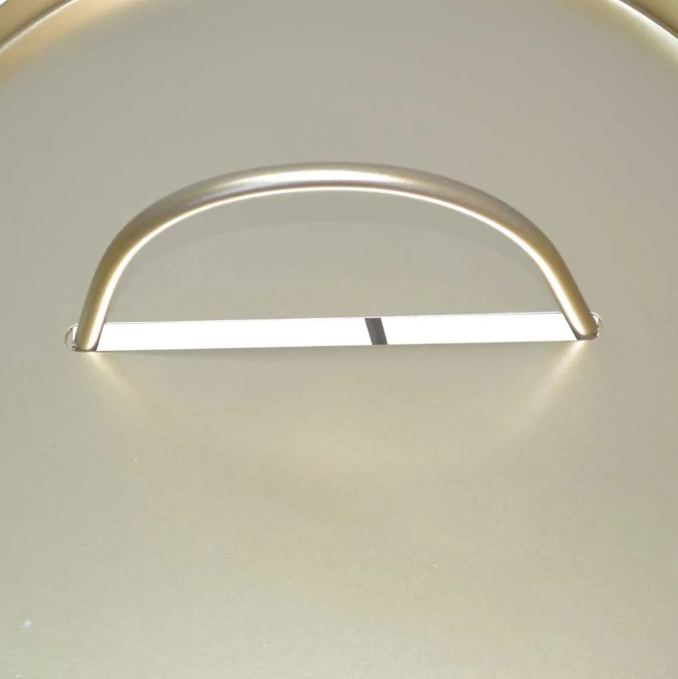 Moderner Beistelltisch in Goldfarben - Parca