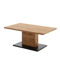 Moderner Couchtisch in Wildeiche und Anthrazit - Drinidad