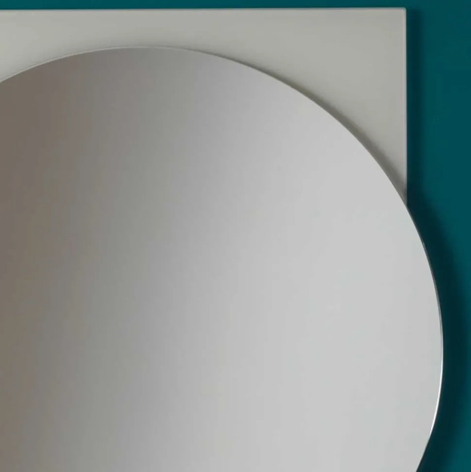Moderner Designspiegel in Rund - Santobal