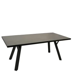 Moderner Gartentisch aus Glas und Aluminium - Curedo