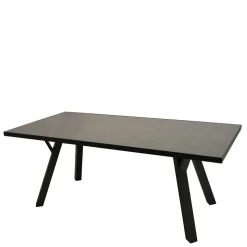 Moderner Gartentisch aus Glas und Aluminium - Curedo