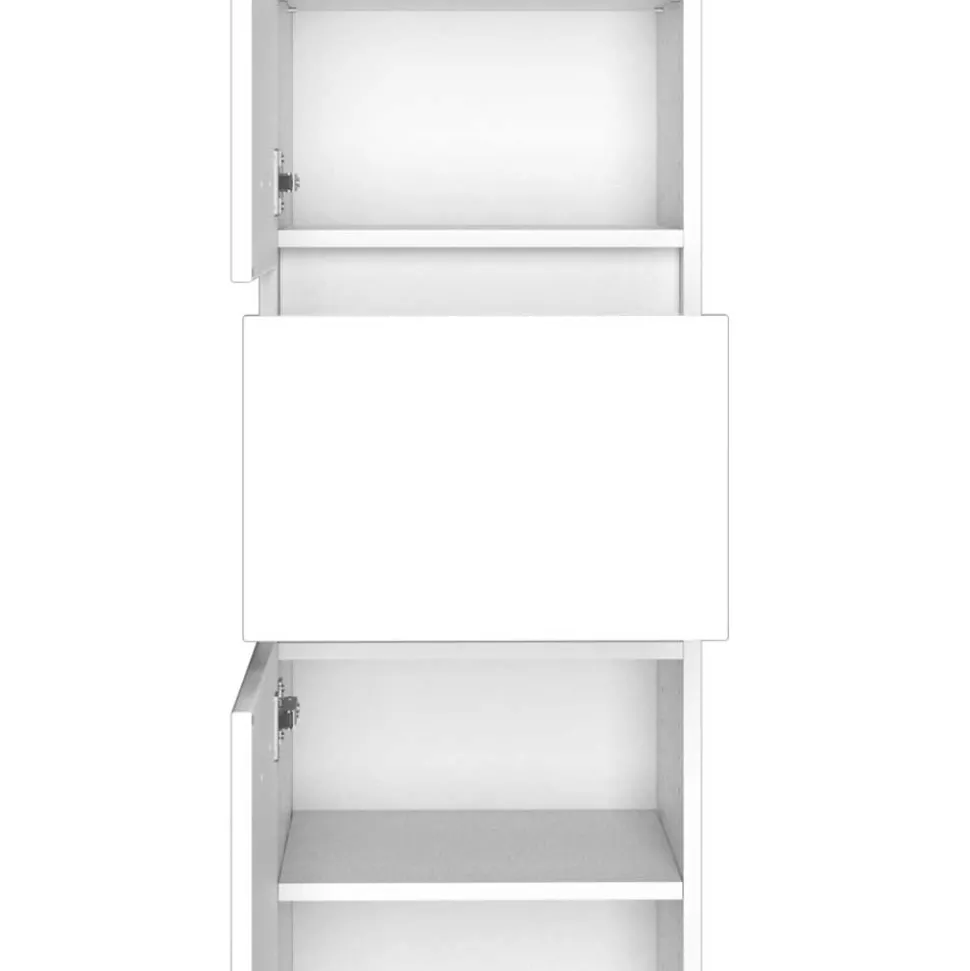 Moderner Hochschrank fürs Bad 40x180x35 cm - Misbonas