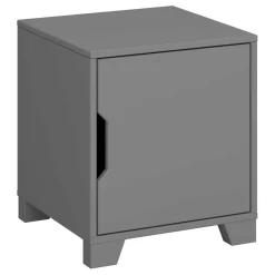 Moderner Nachtschrank in Grau - Niento