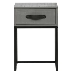 Moderner Nachttisch in Grau & Schwarz - Firgetta